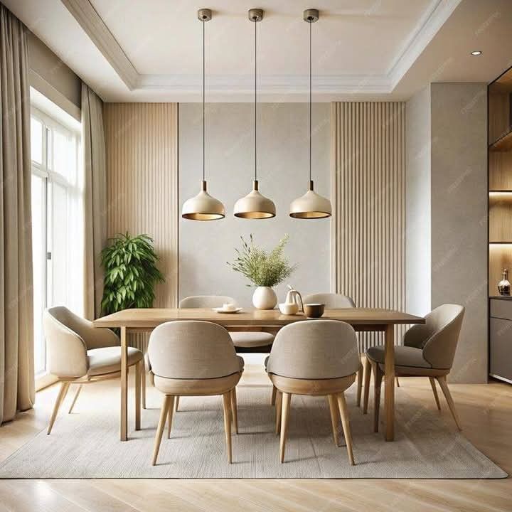 Premium dining interior executed by Maya Interio Lucknow